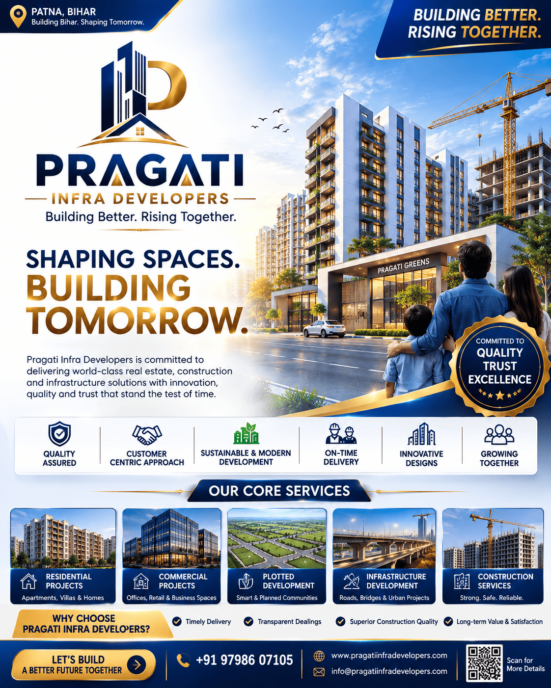 Best Infra Developers, Construction, Building Developers, Real Estate Company in Patna | Pragati Infra Developers, Patna - Run By ACG Group of Company in Patna